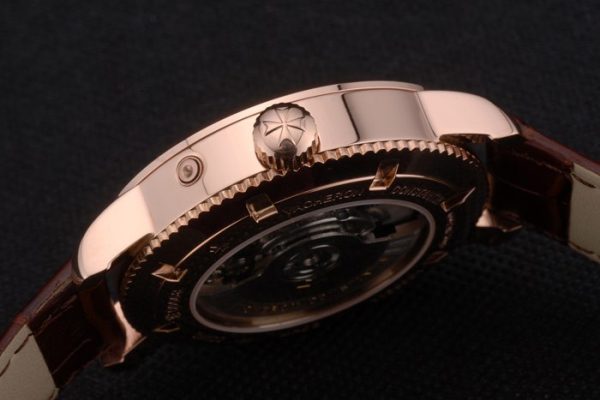 Vacheron Constantin Replica Watches Luxury Leather 80226 - Image 9